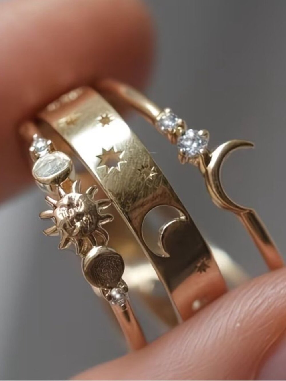 MoonStacking Ring Set 2294